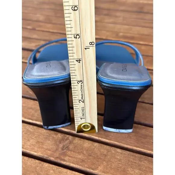 Vintage Y2K Danelle Blue Women's Heels - Picture 2 of 2